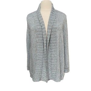 Chico's Boho‎ Open Front Long Sleeve Cardigan Size: 3 ( L)